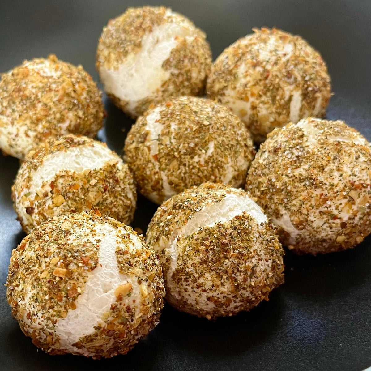 Herby Bagel Bites – Pinch Dab Dash