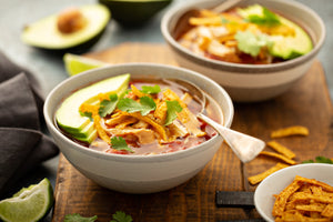 5-Minute Chicken Tortilla Soup