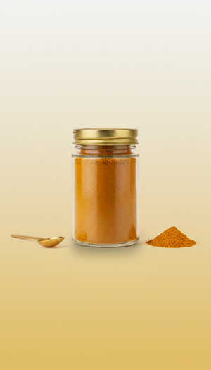 Zesty Turmeric gourmet blend jar