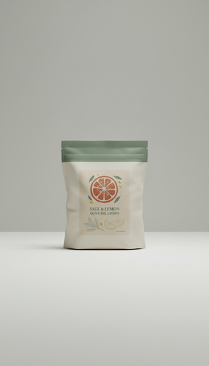 Sage & Lemon Olive Oil Crisps