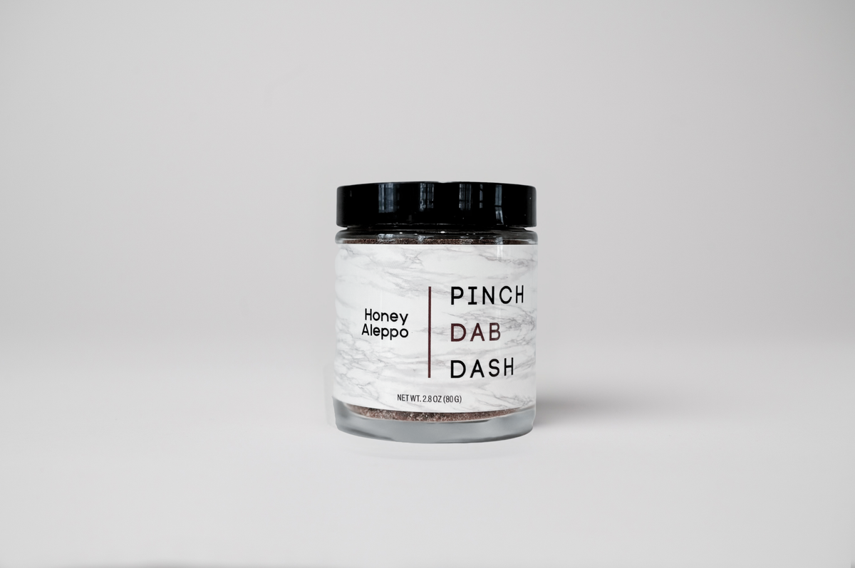 Honey Aleppo seasoning by Pinch Dab Dash