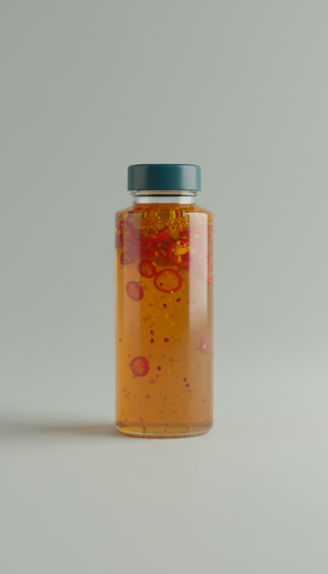 Chili-Infused Honey Bottle
